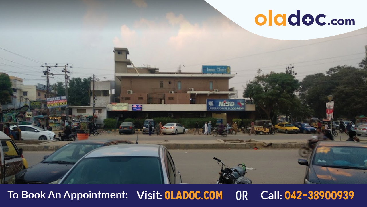 Front View of Imam Clinic Karachi